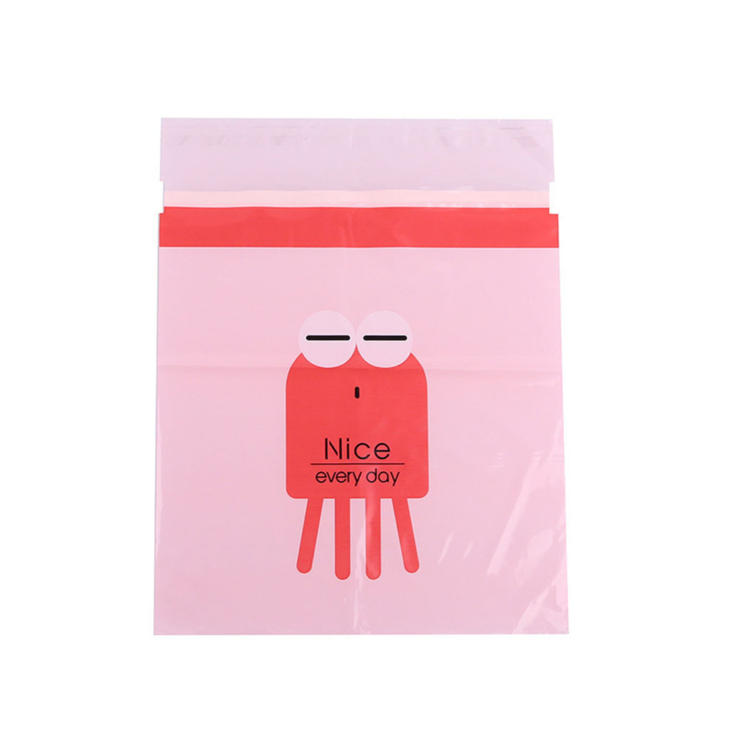thumbnail image 2 of melotizhi Car Trash Bag Disposable Garbage Bag Home Self-adhesive Cleaning Bags 15pcs, Pink, 2 of 5
